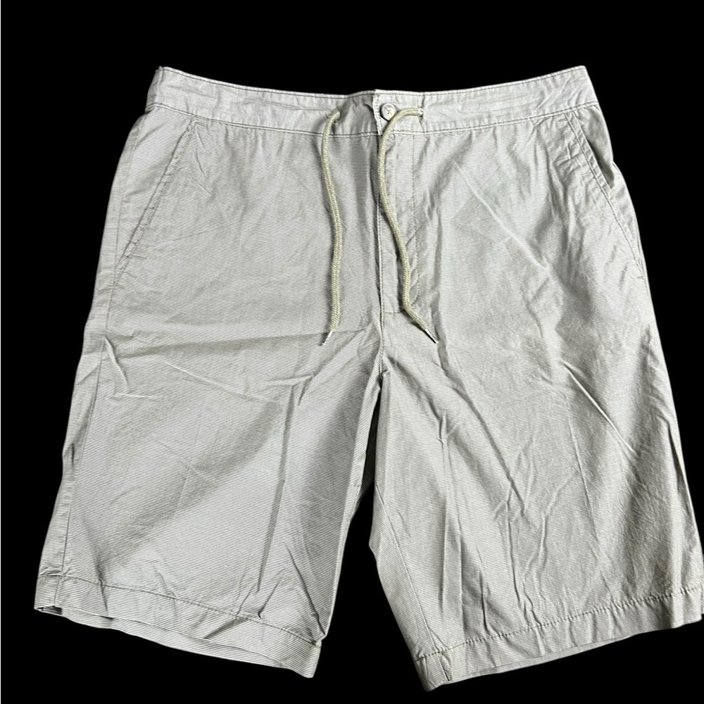 New Fission Mens Large Shorts New With Tags MSRP $40 Green Pockets Cotton.
